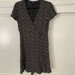 Madewell Floral Dress with Buttons